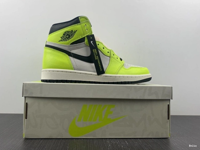 Bmlin shoes Air 1 High OG Jordan Volt 555088-702 0709